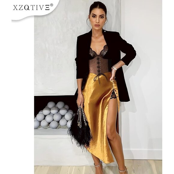 CORSET Belt for Women 07 Gold Tan main image 5